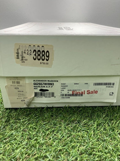 Alexander McQueen ' Transparent Sole/White Iridescent 'UK 8