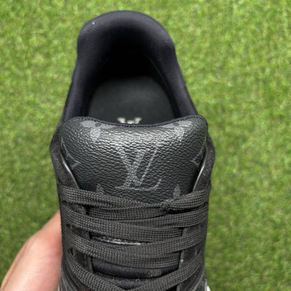 Louis Vuitton Trainer ' Black Monogram '  UK 8