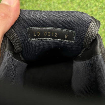Louis Vuitton Trainer ' Black Monogram '  UK 8