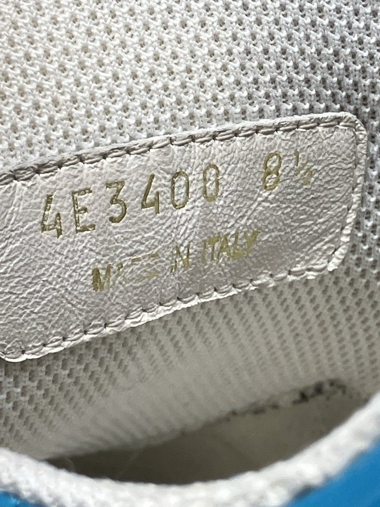 Prada Americas Cup ' Light Blue White '  UK 8.5