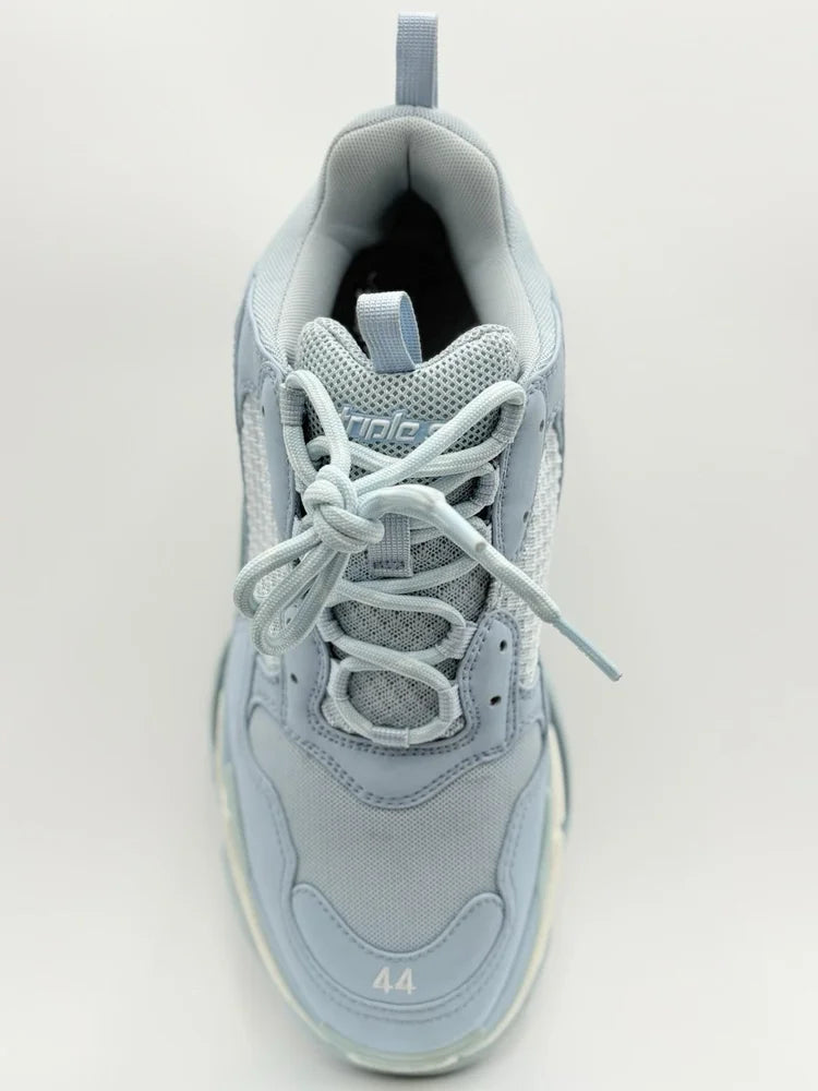 Balenciaga Triple S Sneaker ' Light Blue White ' UK 10