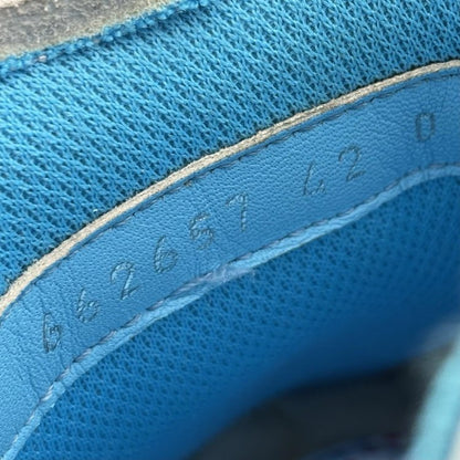 Alexander McQueen ' Transparent Sole White Purple UK 8