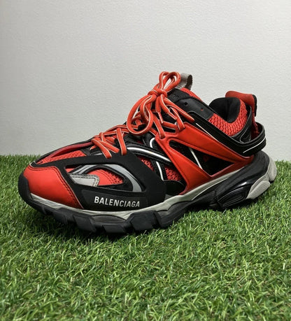Balenciaga Track Sneaker ' Red Black ' UK 8