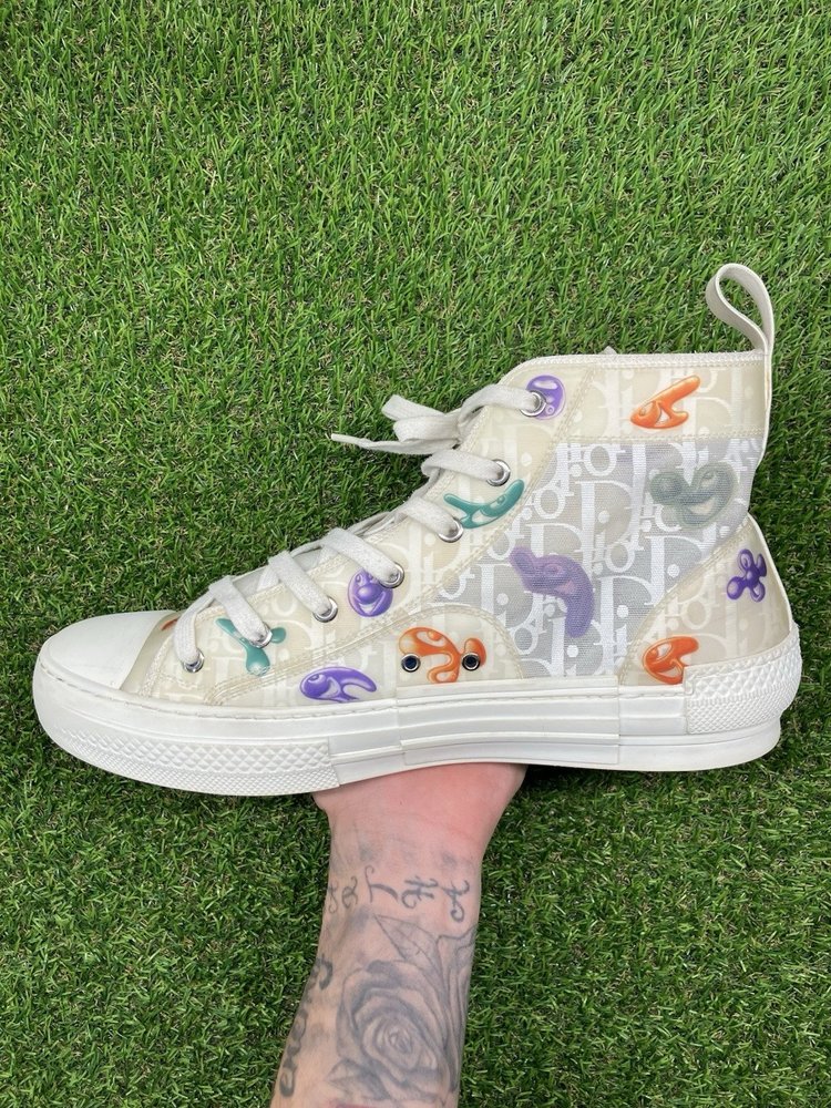 Dior B23 X Kenny Scharf High Printed UK 10