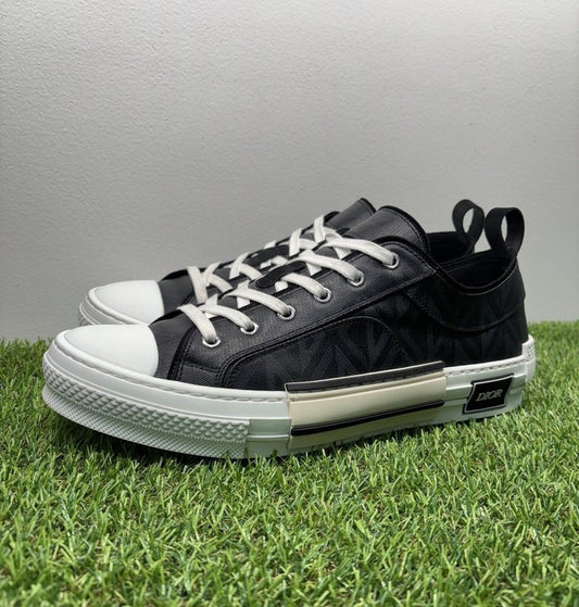 Dior B23 Low ' Black Canvas ' UK 11