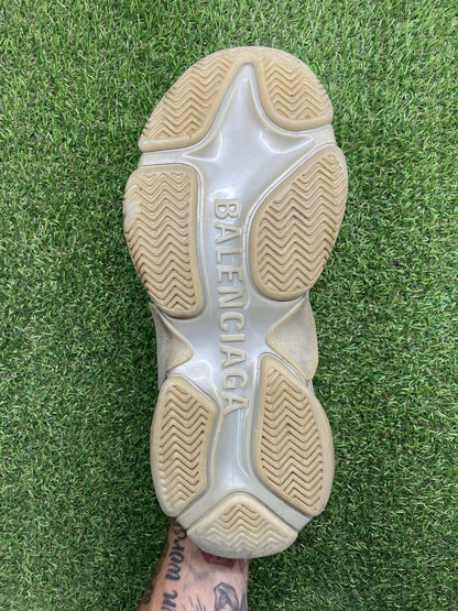 Balenciaga Triple S Sneaker ' Silver '  UK 8