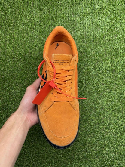 Off White Vulcanized Low Orange Black ' UK 10