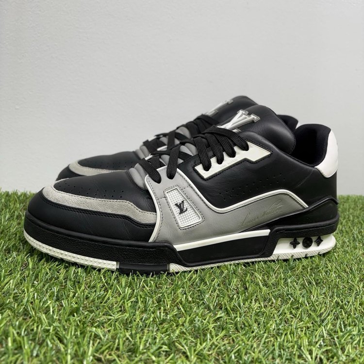 Louis Vuitton Trainer ' Black, Grey, White ' UK 8.5