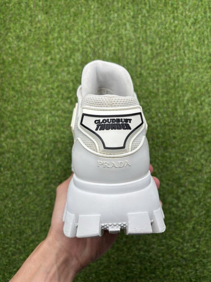 Prada Cloudbust Thunder ' White ' UK 8
