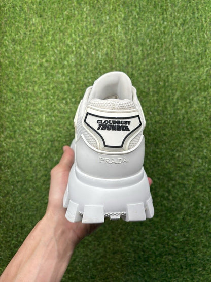 Prada Cloudbust Thunder ' White ' UK 8