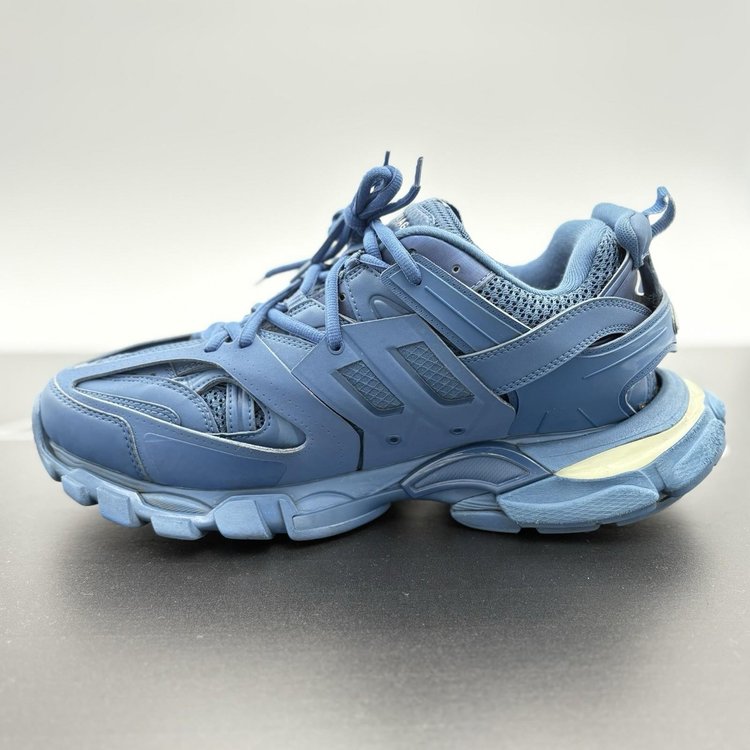 Balenciaga Track LED Sneaker ' Navy '  UK 10
