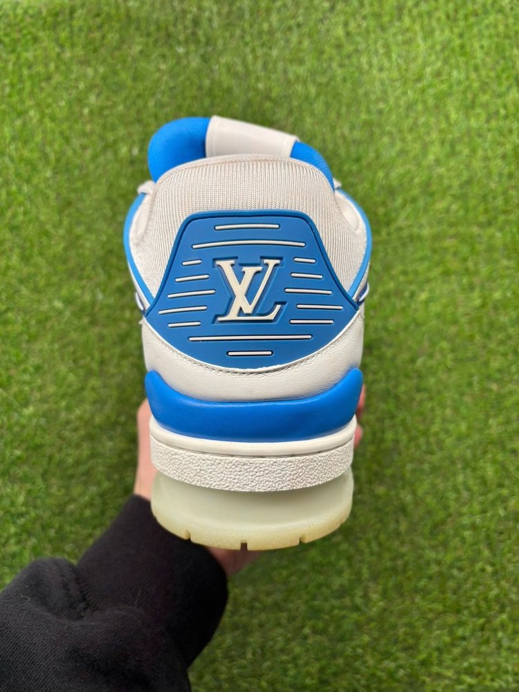 Louis Vuitton Trainer Mid ‘ White, Blue ’ UK 8.5