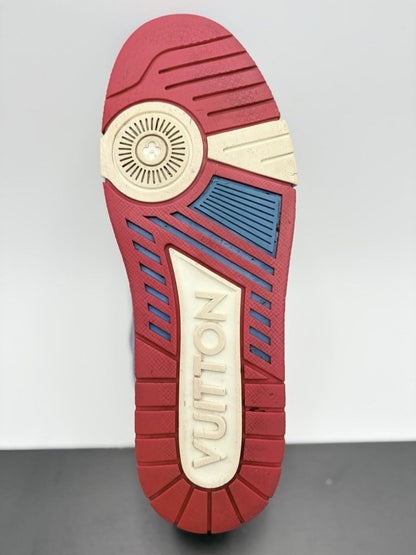 Louis Vuitton Trainer ' White Red Blue ' UK 9.5