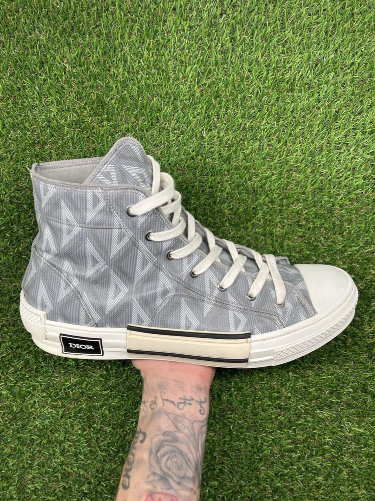 Dior B23 High CD Diamond ‘ Gray, White ’ UK 11