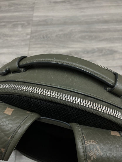 MCM Visetos Backpack ' Khaki / Sea Turtle