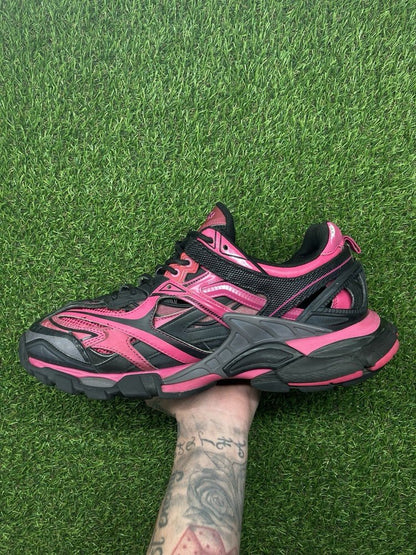 Balenciaga Track 2 Trainer ' Pink Black ' UK 10
