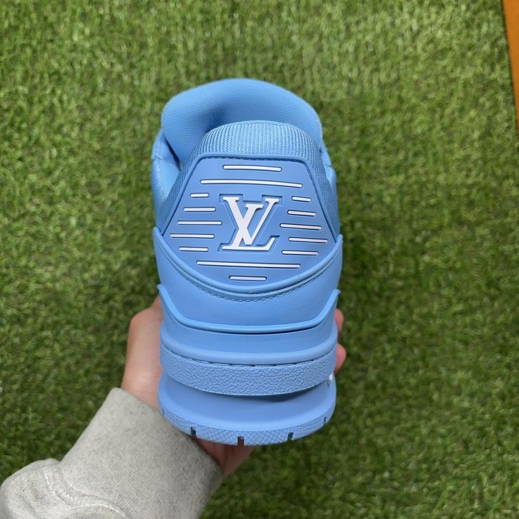 Louis Vuitton Trainer ' Light Blue ' UK 7.5
