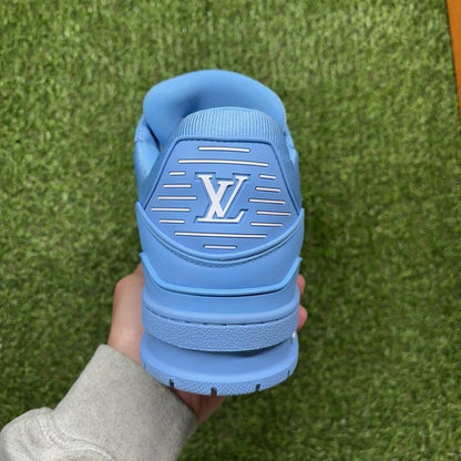 Louis Vuitton Trainer ' Light Blue ' UK 7.5