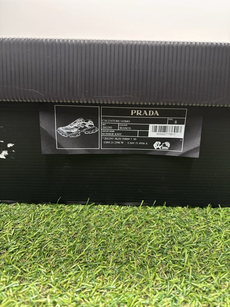 Prada Cloudbust Thunder ' White ' UK 8