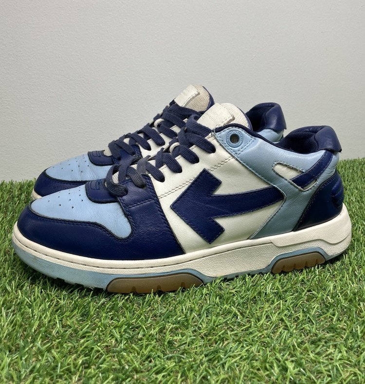 Off-White Out Of Office ' Blue White' UK 8