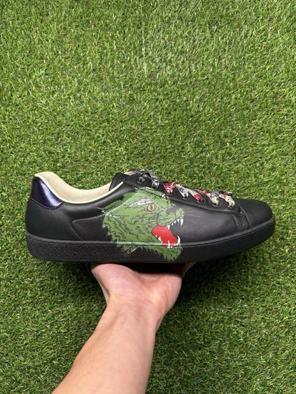 Gucci Ace ' Green Panther ' UK 11