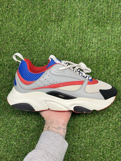Dior B22 Sneaker ‘ Gray, Red, Blue ‘ UK 10