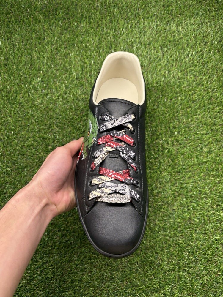 Gucci Ace ' Green Panther ' UK 11