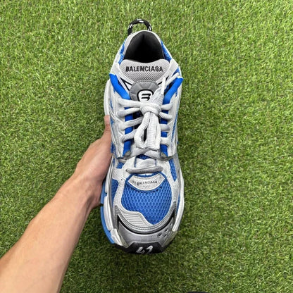 Balenciaga Runner ' White, Blue ' UK 8