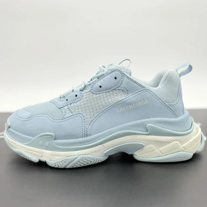 Balenciaga Triple S Sneaker ' Light Blue White ' UK 10