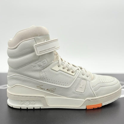 Louis Vuitton Trainer High Top ' Grey  UK 9.5