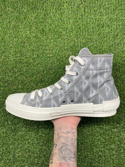 Dior B23 High CD Diamond ‘ Gray, White ’ UK 11