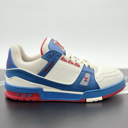 Louis Vuitton Trainer ' White Red Blue ' UK 9.5