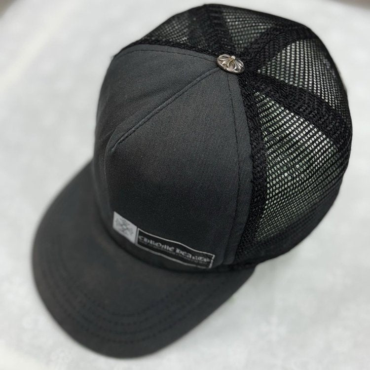 Chrome Hearts Hollywood Exclusive Trucker Hat ' Black '