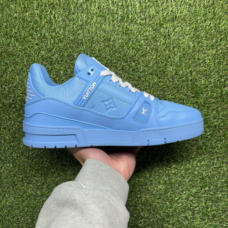 Louis Vuitton Trainer ' Light Blue ' UK 7.5