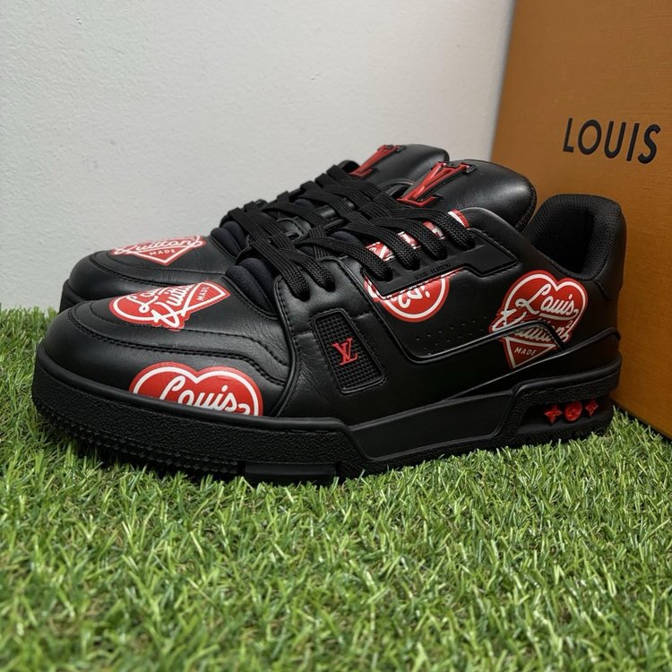 Louis Vuitton Trainer ' Light Blue ' UK 7.5