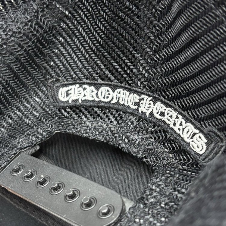 Chrome Hearts Hollywood Exclusive Trucker Hat ' Black '
