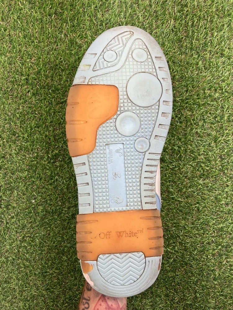 Off-White Out Of Office ' Blue White' UK 8