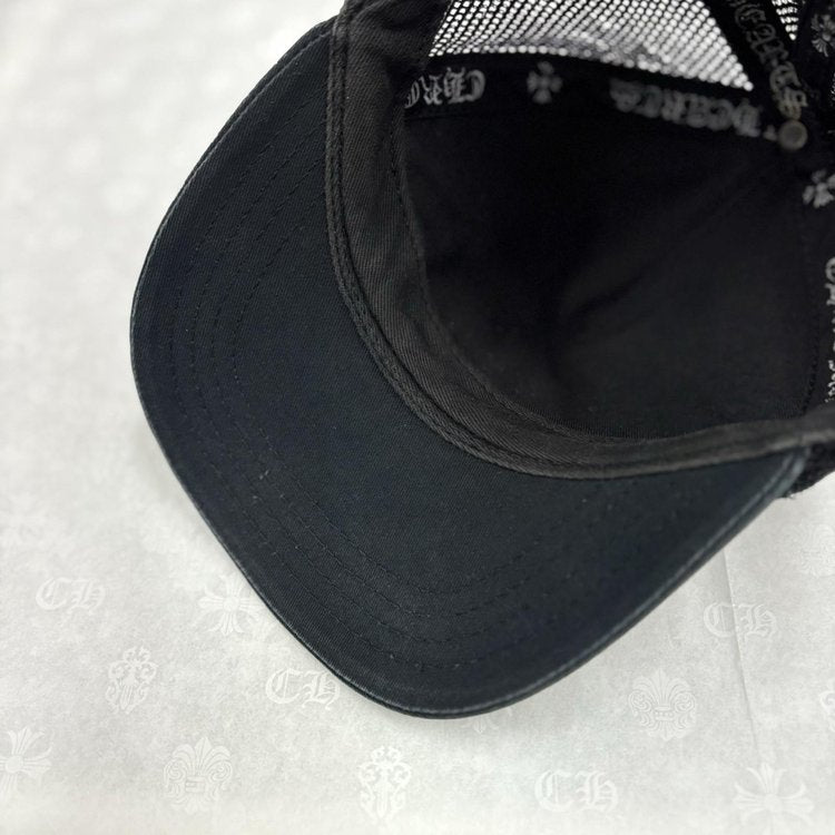 Chrome Hearts Hollywood Exclusive Trucker Hat ' Black '