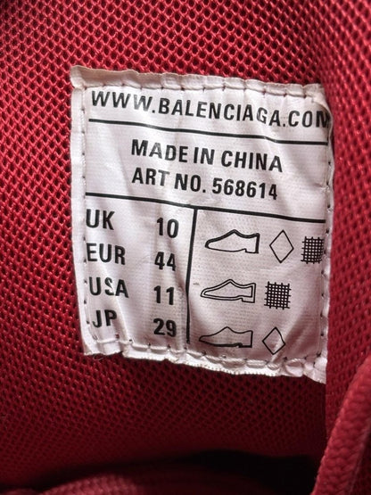 Balenciaga Track.2 ' Red UK 10