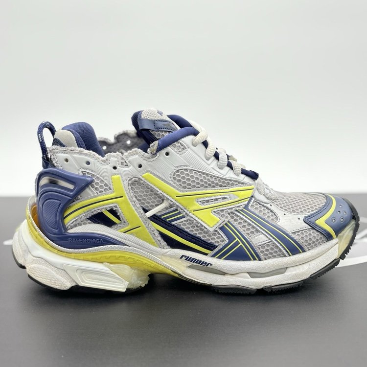 Balenciaga Runner ' White Blue Yellow '