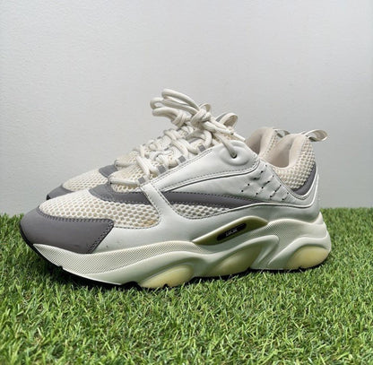 Dior B22 Sneaker ' White Reflective '  UK 10