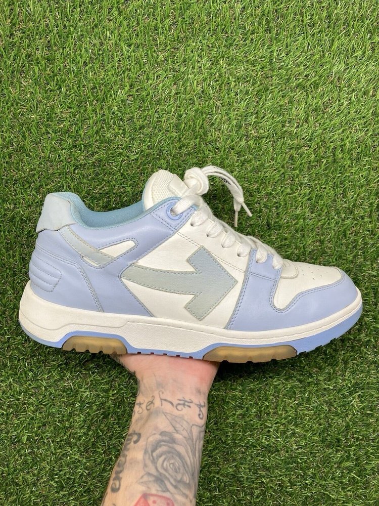 Off-White Out of Office Low ' Light Blue '  UK 10