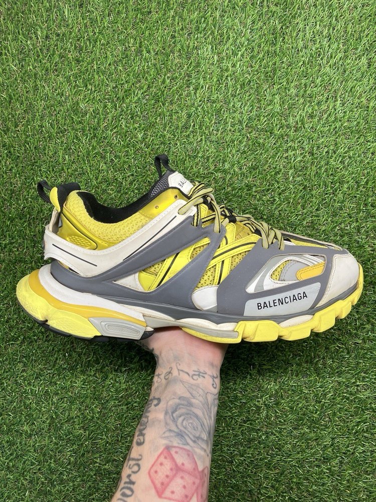 Balenciaga Track ' White Yellow ' UK 11