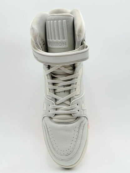 Louis Vuitton Trainer High Top ' Grey  UK 9.5