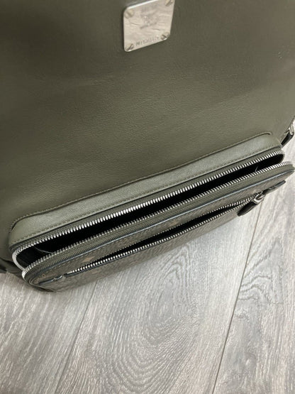 MCM Visetos Backpack ' Khaki / Sea Turtle