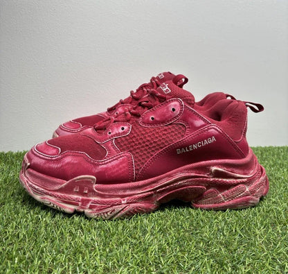 Balenciaga Triple S ' Dark Red ' UK 11