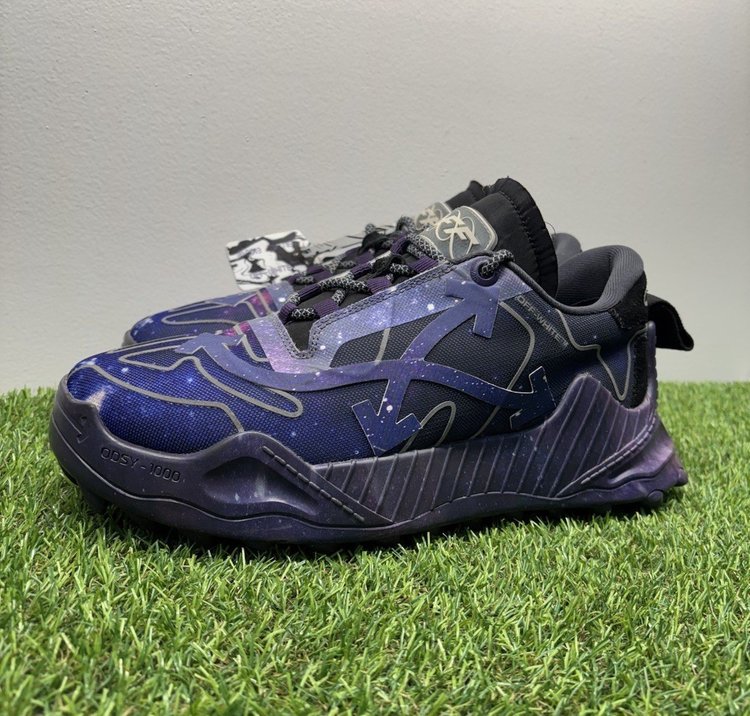 Off-White Odsy-1000 ' Galaxy, Purple '  UK 8
