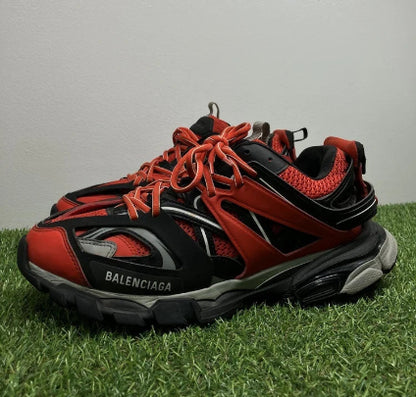 Balenciaga Track Sneaker ' Red Black ' UK 8