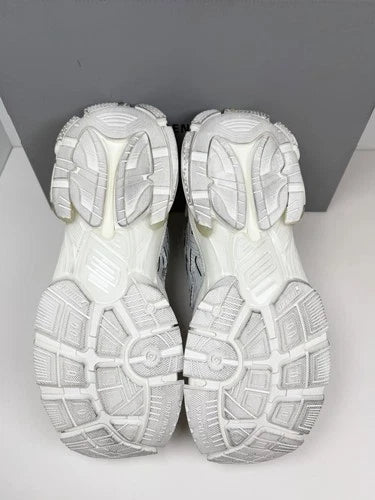 Balenciaga Runner White Distressed Sneakers