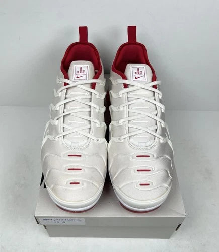 Nike Air VaporMax Plus White University Red